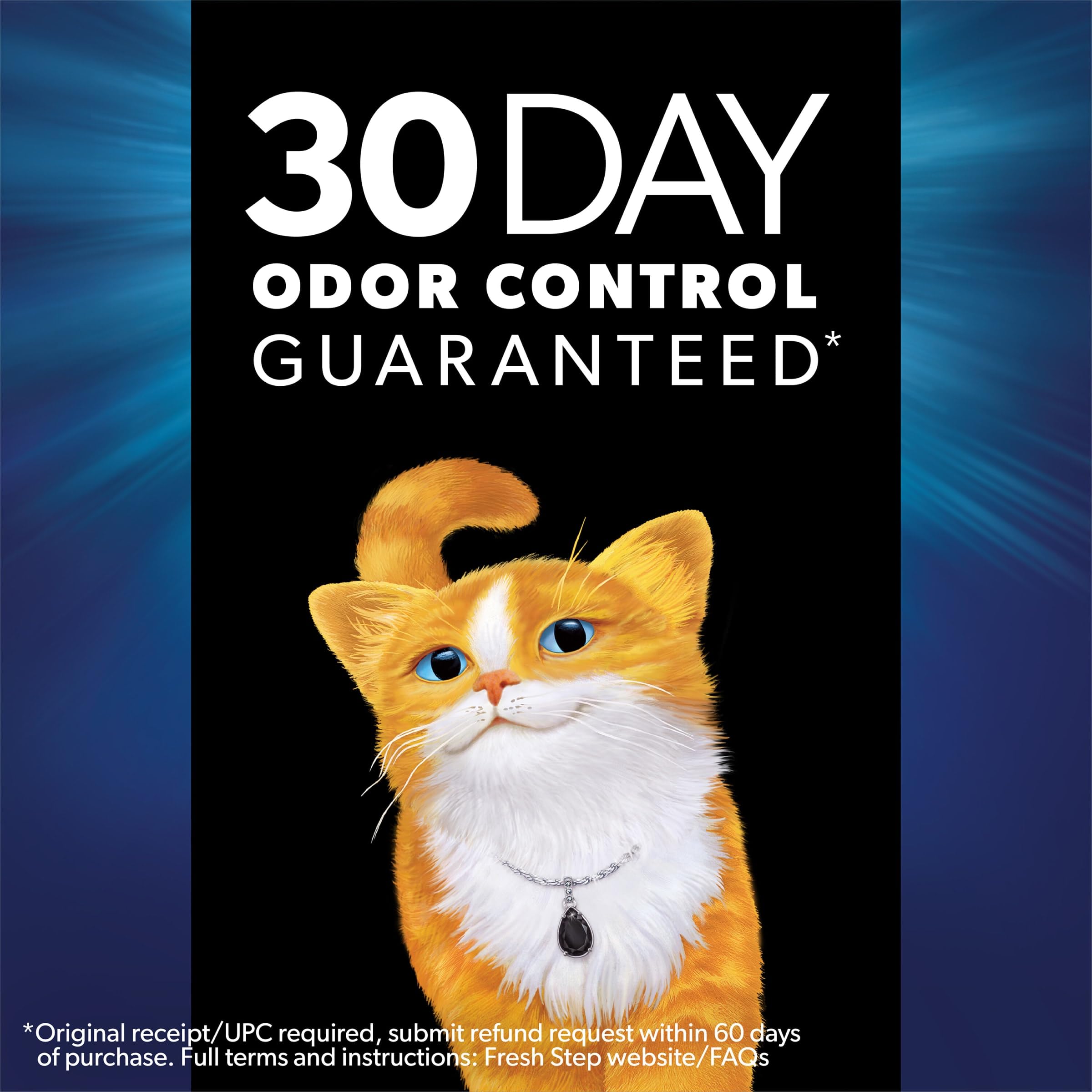 Fresh Step Clumping Cat Litter, Heavy Duty Advanced, Long Lasting 30-Day Odor Control with Odor Eliminating Carbon, 17.5 lb - Image 2