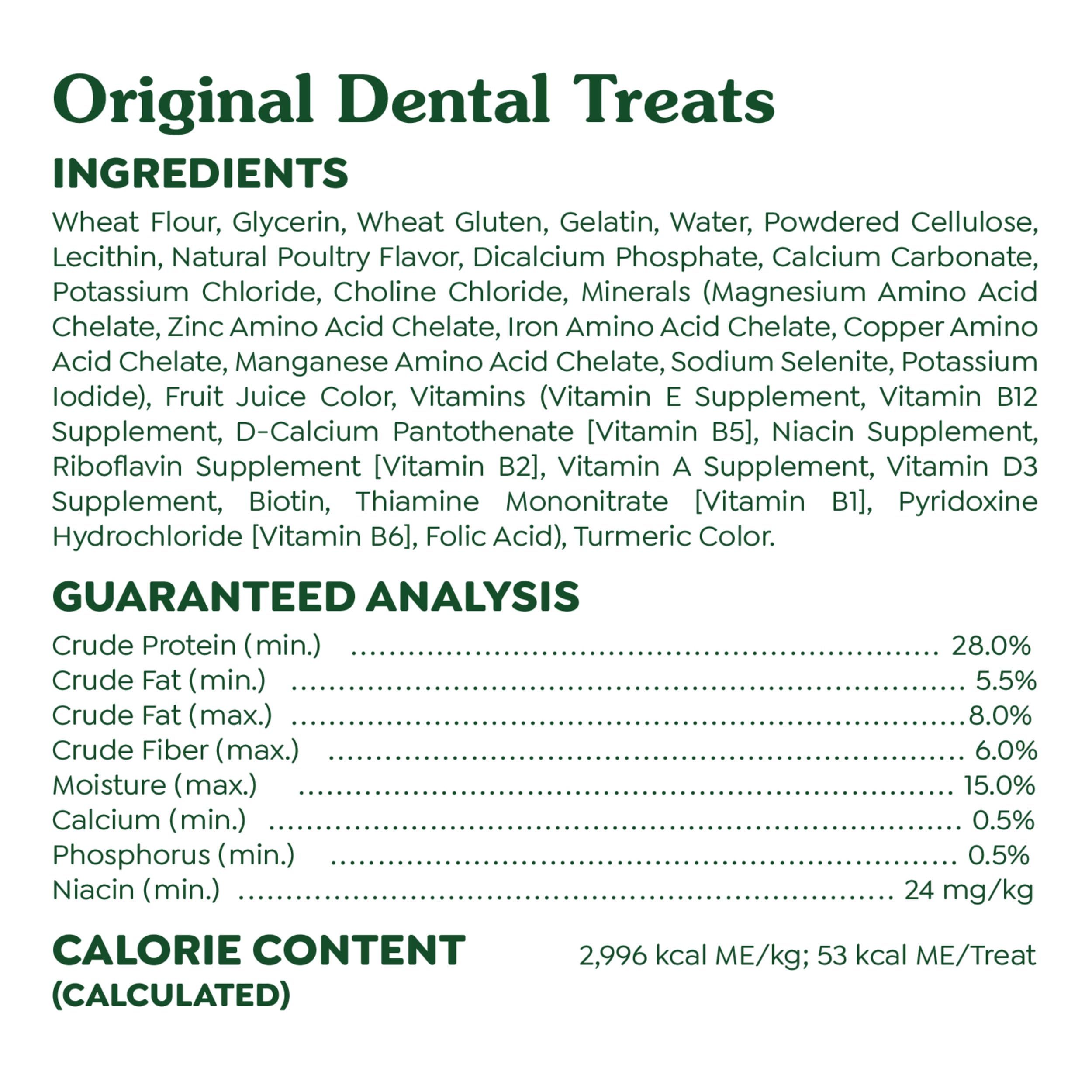 Greenies Original Teenie Dental Dog Treats, 36 oz. Pack (130 Treats) - Image 5