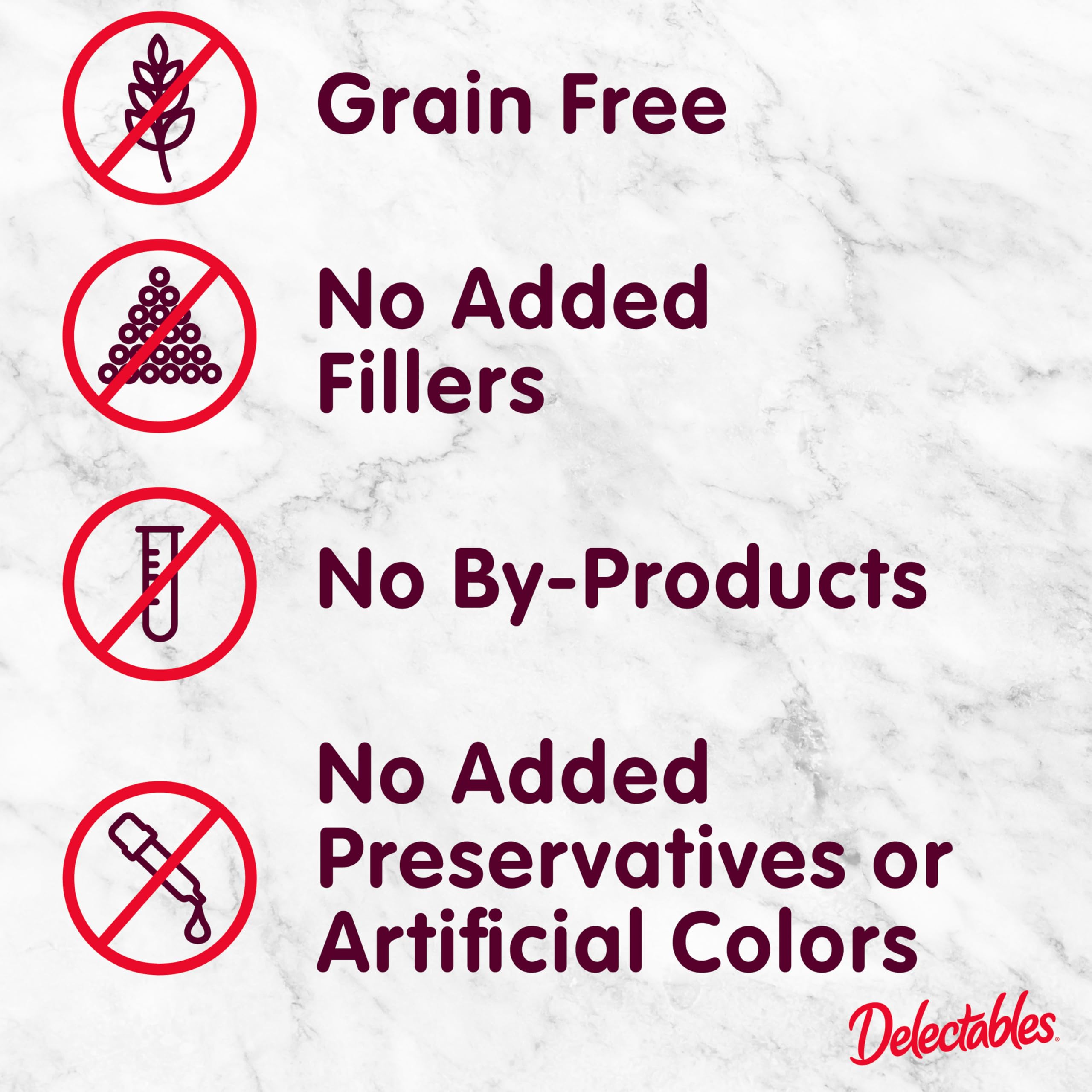 Delectables Squeeze Up Variety Pack, Creamy Squeezable Puree, Lickable Wet Cat Treats, Grain Free, No Added Fillers, No by-Products, No Added Preservatives, 0.5 Ounces Tube, 72 Tubes Total - Image 3
