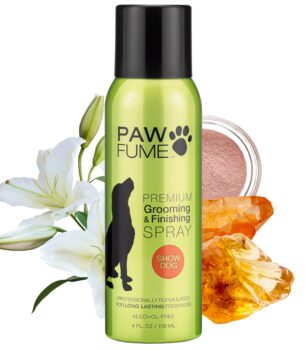 PAWFUME Dog Perfume Spray Long Lasting Scent for Grooming, Show Dog, 1-Pack ? Keep Your Pup Fresh All Day ? Hypoallergenic, Alcohol-Free, Detangling & Moisturizing ? Salon-Quality Dog Cologne Spray