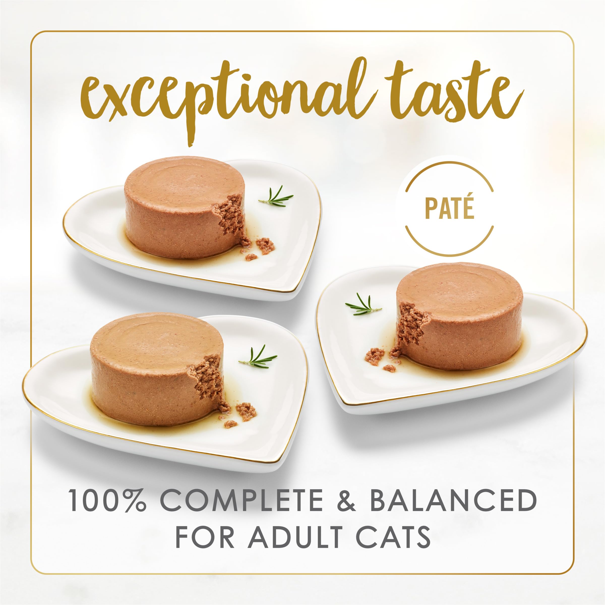 Fancy Feast Poultry and Beef Feast Classic Pate Collection Grain Free Wet Cat Food Variety Pack - (Pack of 30) 3 oz. Cans - Image 3