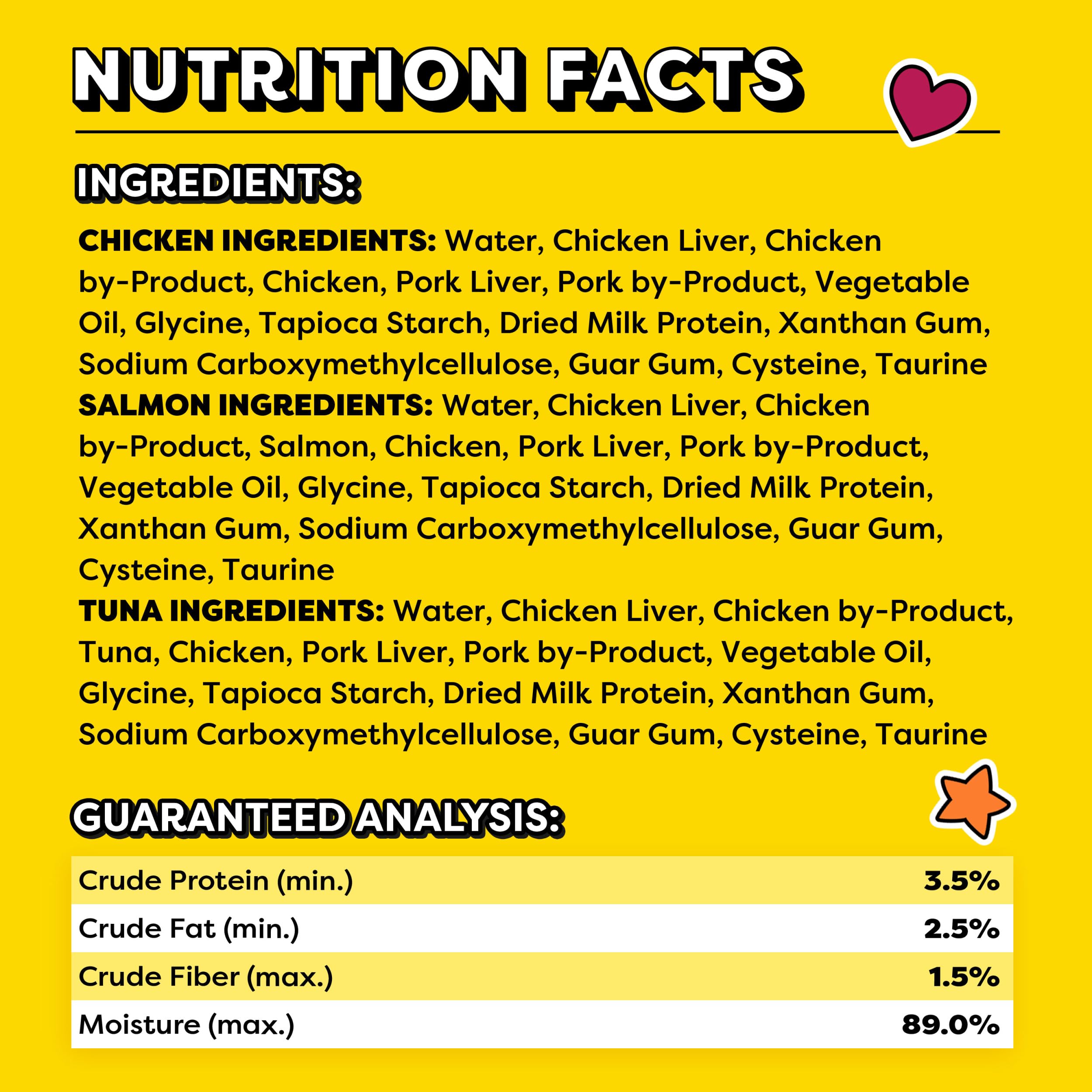 Temptations Creamy Puree Variety Pack of Squeezable Cat Treats, 0.42 oz. Tubes, 24 Count - Image 5