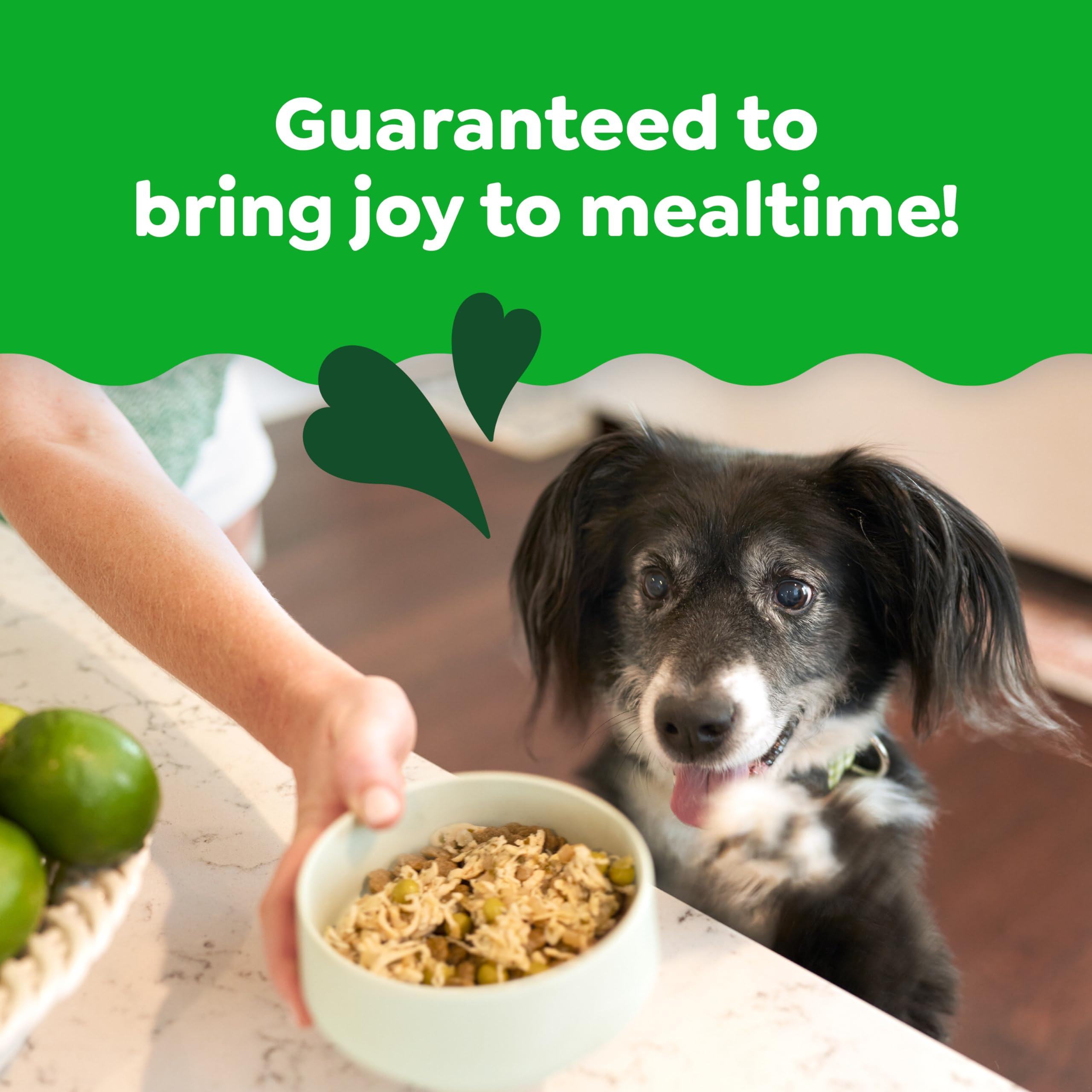 Greenies Smart Topper High Protein Wet Mix-in for Dogs, Chicken, Peas, Apples, and Brown Rice Recipe & Duck, Broccoli, Carrots and Barley Recipe Variety Pack with Whole Grains, 8 Trays of 2oz. - Image 9
