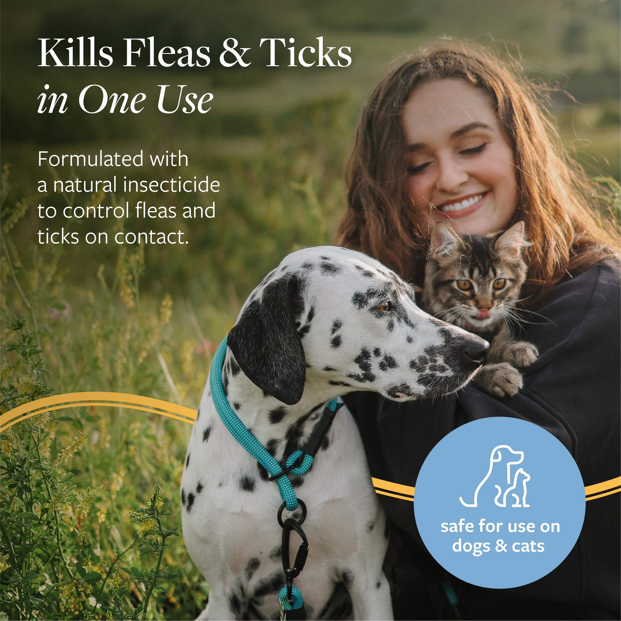 Veterinary Formula Flea and Tick Shampoo for Dogs and Cats, 16 oz - Image 2